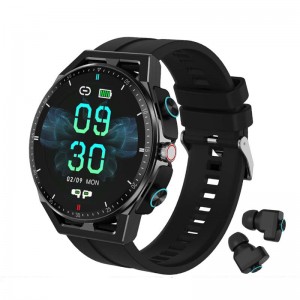 Heart rate sleep monitoring music control call reminder smart watch