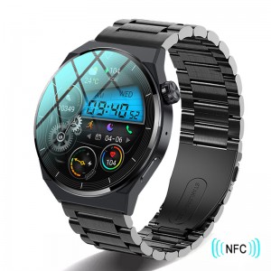 2023 NFC 390*390 HD Screen Heart Rate Bluetooth Call Smart Watch